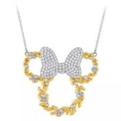 Disney Necklace By Rebecca Hook - Minnie Mouse - Snowflake