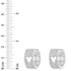 Disney Pave Earrings By Rebecca Hook - Mickey Mouse -Disney 100180203
