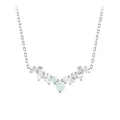 Disney Synthetic Opal Necklace By Rebecca Hook - Mickey Mouse