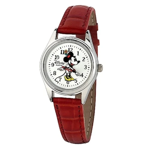 Disney Wrist Watch - Classic Minnie Mouse - Red Band 1 Disney Wrist Watch - Classic Minnie Mouse - Red Band