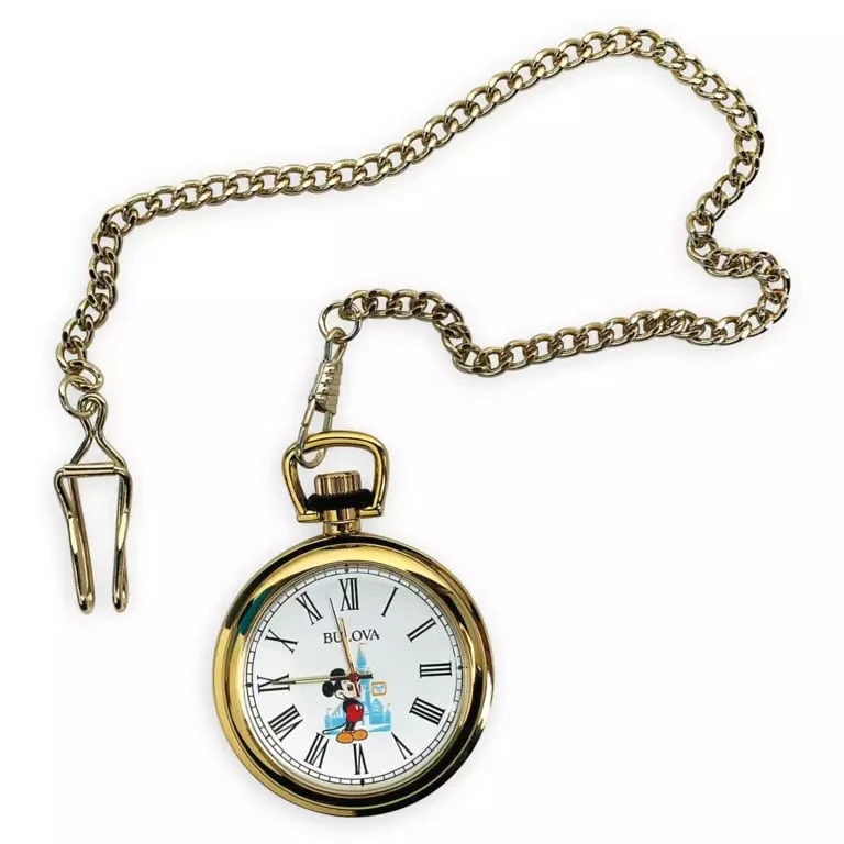Disney Pocket Watch By Bulova - Mickey Mouse 2 Disney Pocket Watch By Bulova - Mickey Mouse - Image 2