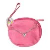 Disney Dangle Charm Pouch - Pink With Mickey Icon Charm