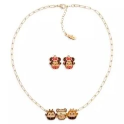 Disney Munchlings Jewelry For Kids - Minnie Mouse - Strawberry Cupcake