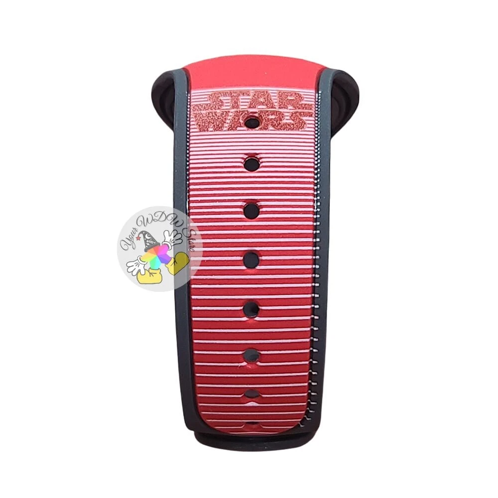 Disney Magicband 2 Bracelet - Star Wars - I Know - RED 3 Disney Magicband 2 Bracelet - Star Wars - I Know - RED - Image 3