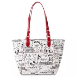 Disney Dooney & Bourke - Mickey Mouse Sketch - Tote Bag -Disney 101931204
