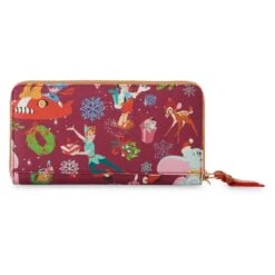 Disney Dooney And Bourke - Christmas 2023 Mickey And Friends Wallet -Disney 102284s4