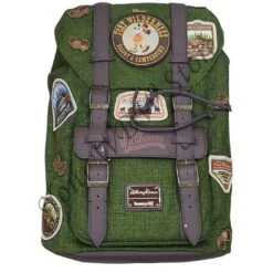 Disney Parks Loungefly BackPack - Fort Wilderness Resort & Campground - Logos And Patches