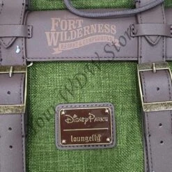 Disney Parks Loungefly BackPack - Fort Wilderness Resort & Campground - Logos And Patches -Disney 102318b