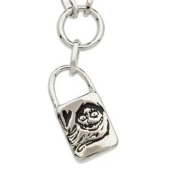 Disney Necklace - Jack Skellington And Sally Lock 6 Disney Necklace - Jack Skellington And Sally Lock -Disney 102357 2