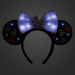 Disney Minnie Ear Headband - Disney100 - Walt And Mickey Partners - Light-Up -Disney 102498 2