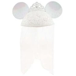 Disney Hat - Ears Hat - Wedding - Bride
