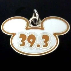 Disney Dangle Charm - Walt Disney World Marathon - 39.3 Ears