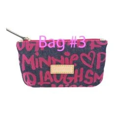 Disney Dooney & Bourke Bag - Peace, Love, Mickey Cosmetic Case 7 Disney Dooney & Bourke Bag - Peace, Love, Mickey Cosmetic Case -Disney 24102 3