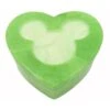 Disney Trinket Box - Handcarved Alabaster Heart W/ Mickey Icon - Green