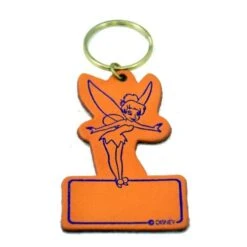Disney Keychain Keyring - Tinker Bell Personalized Purple