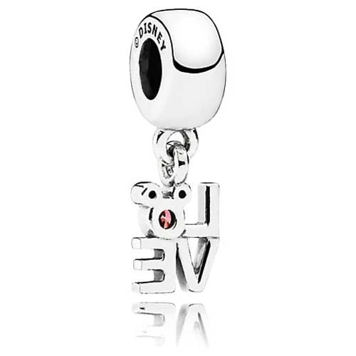 Disney Pandora Charm - Mickey Mouse "LOVE Mickey" 2 Disney Pandora Charm - Mickey Mouse "LOVE Mickey" - Image 2