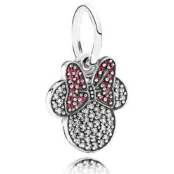 Disney Pandora Charm - Sparkling Minnie Icon Dangle