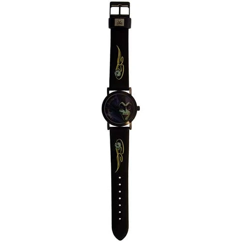 Disney Wrist Watch - Maleficent - Dark And Sinister 1 Disney Wrist Watch - Maleficent - Dark And Sinister