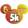Disney Auto Magnet - WDW Marathon 5K Ears - 2015 Pluto