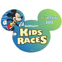 Disney Auto Magnet - WDW Marathon Kids Races Ears - 2015