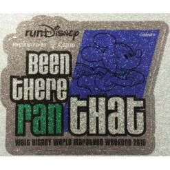 Disney Magnet Set - WDW Run Disney Marathon Weekend 2015 -Disney 29901b
