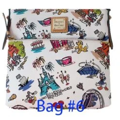 Disney Dooney & Bourke Bag - Disney World Disneyana - Letter Carrier SPECIFIC -Disney 30052 6