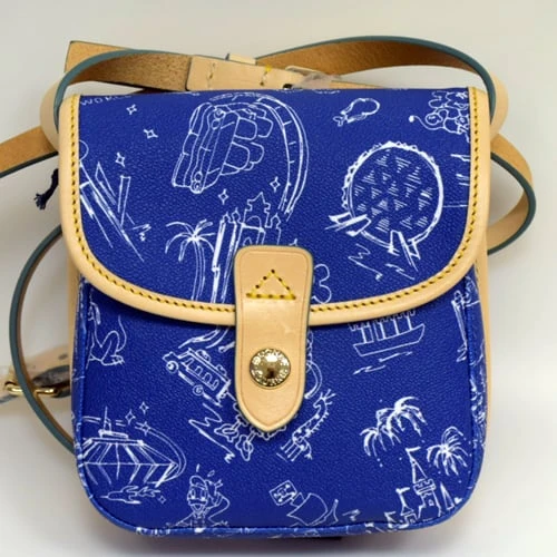 Disney Dooney & Bourke Bag - Disney World Blue Disneyana - Crossbody 2 Disney Dooney & Bourke Bag - Disney World Blue Disneyana - Crossbody - Image 2