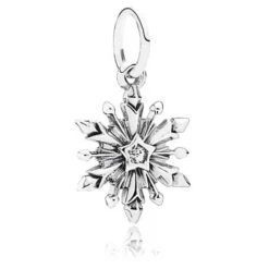 Disney Pandora Charm - Frozen Snowflake Dangle Charm
