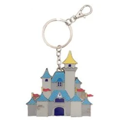 Disney Keychain Keyring - Cinderella Castle - Metal