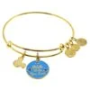 Disney Alex And Ani Bracelet - Whistle While You Work - Gold