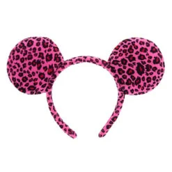 Disney Mickey Ears Headband - Pink Cheetah