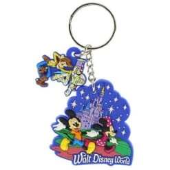 Disney Keyring Keychain - New Storybook - Mickey & Friends