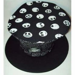 Disney Hat - Jack Skellington Skull Top Hat With Skulls -Disney 39843