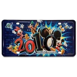 Disney License Plate - 2010 Walt Disney World