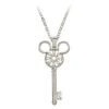Disney Arribas Necklace - Crystal Key Mickey Mouse - Flower