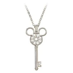 Disney Arribas Necklace - Crystal Key Mickey Mouse - Flower