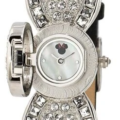 Disney Wrist Watch - Minnie Mouse Bow - Silver -Disney 400006755988 2