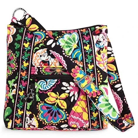 Disney Vera Bradley Bag - Midnight With Mickey - Black Hipster 1 Disney Vera Bradley Bag - Midnight With Mickey - Black Hipster