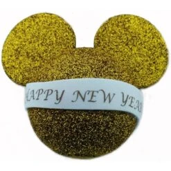 Disney Antenna Topper - Christmas - Mickey Icon - Happy New Year