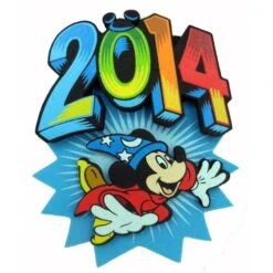 Disney Antenna Topper - 2014 Logo - Sorcerer Mickey