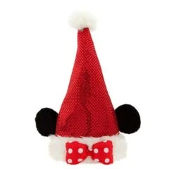 Disney Christmas Holiday Hat - Minnie Mouse Sequined Santa Hat