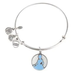 Disney Alex And Ani Bracelet - Cinderella Silhouette - Silver RETIRED