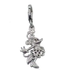 Disney Charm - Sterling Silver Minnie Mouse Charm