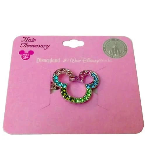 Disney Hair Clip Barrette - Mickey Icon - Bibbidi Bobbidi Boutique 1 Disney Hair Clip Barrette - Mickey Icon - Bibbidi Bobbidi Boutique