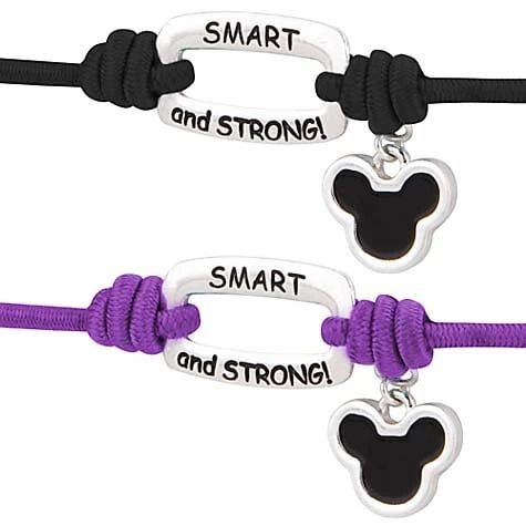 Disney Bracelet - Mickey Icon Girls Rule - Color Choice 2 Disney Bracelet - Mickey Icon Girls Rule - Color Choice - Image 2