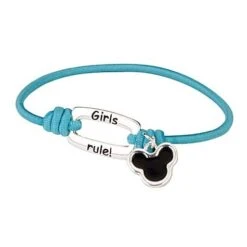 Disney Bracelet - Mickey Icon Girls Rule - Color Choice