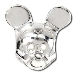 Disney Chamilia Charm - Sterling Silver Mickey Mouse Head