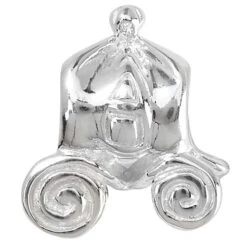 Disney Chamilia Charm - Sterling Silver Pumpkin Coach