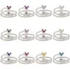 Disney Ring - Birthstone Star And Mickey Mouse