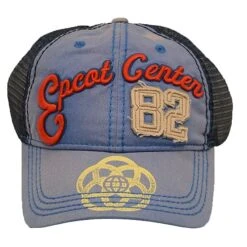Disney Hat - EPCOT - EPCOT Center 82 - Blue